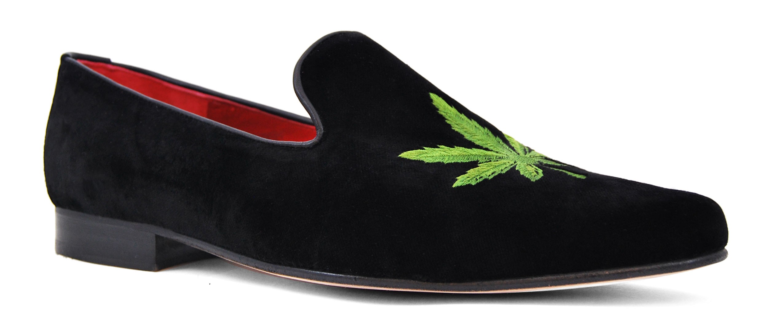 Foto 4 de Velvet Slippers Cannabis Hoja